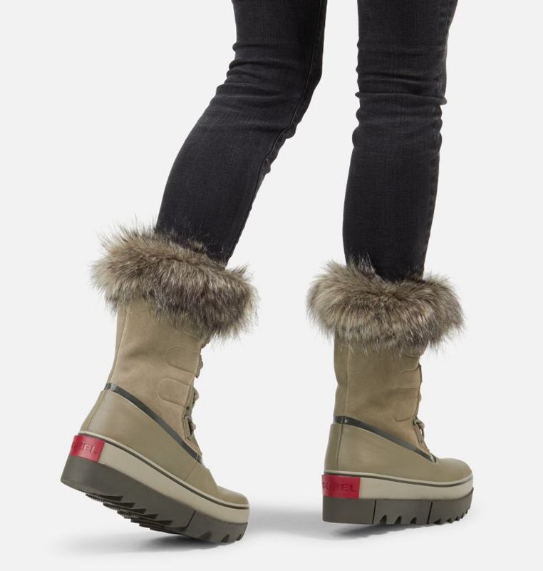 Womens Snow Boots Olive - Sorel Joan of Arctic™ NEXT Low - 432561-ZIJ